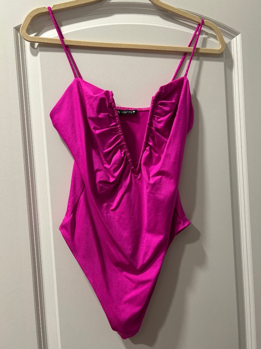 Zara plunge bodysuit